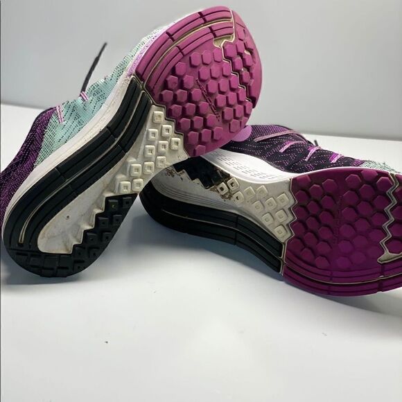 Nike - Air Zoom Elite 8 Mint Purple Black Running Shoes - Women 8 - Picture 10 of 10